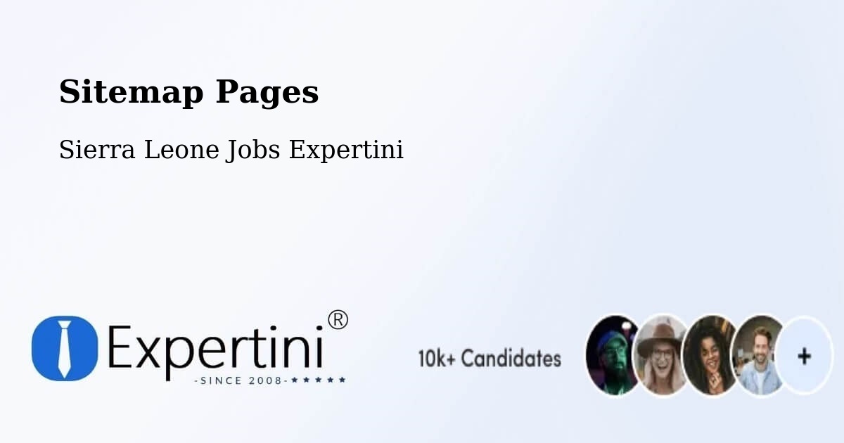 Sitemap Pages - Bumpe - Sierra Leone Jobs Expertini